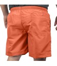 Short Bermuda Plus Size Butu Biru Extra Grande Cores Laranja